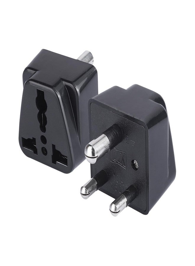 MX 5A 250V Universal Conversion Plug India to South Africa Adapter 3-Pin Adapter Ideal for Homes, Offices, Hotels, and Travel use in India & South Africa Pack of 1 | 3-Pin Converter Plug - Image 1